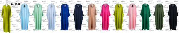 MDO Clasic women Long Sleeve Caual Dress M-9082
