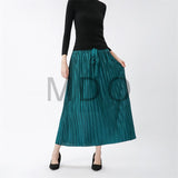 MDO Tall Lettuce Trim Maxi Flared Skirt one dozen（12piece）